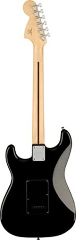 Fender Affinity Series Stratocaster - Limited Edition Black, Bundle with Frontman 10G Amplifier, Gig Bag, Tuner, Instrument Cable, Strap, Picks, and Austin Bazaar Instructional DVD - Image 3