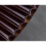 25 Pipes Pan Flute G Key Pan Pipes Woodwind Instrument Chinese Traditional Musical Instrument Pan Flute pan flute instrument (Color : Right) - Image 6